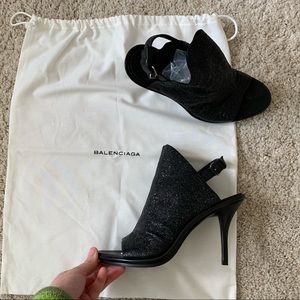 Balenciaga Black Heels